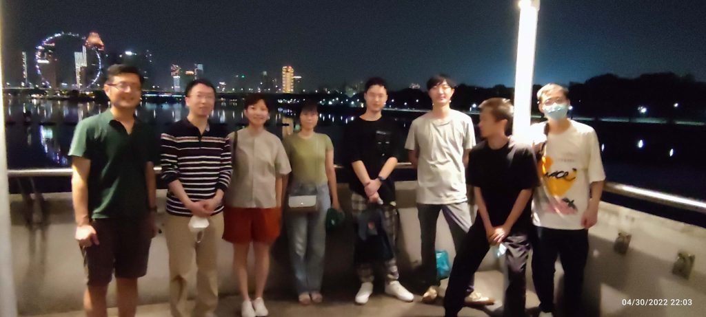Fantastic Dinner and Walk with Prof. Xiong Jie