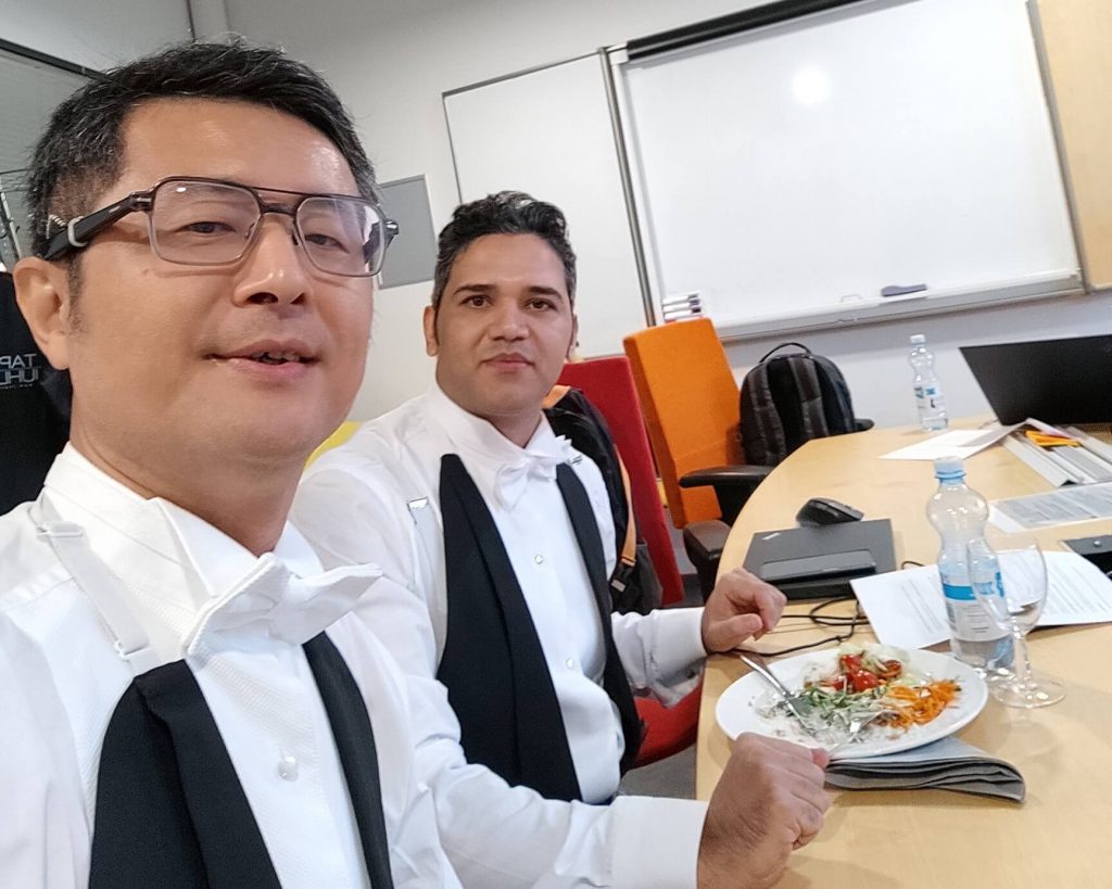 Dr. Shengdong Zhao Attends Morteza’s PhD Defense as an Opponent