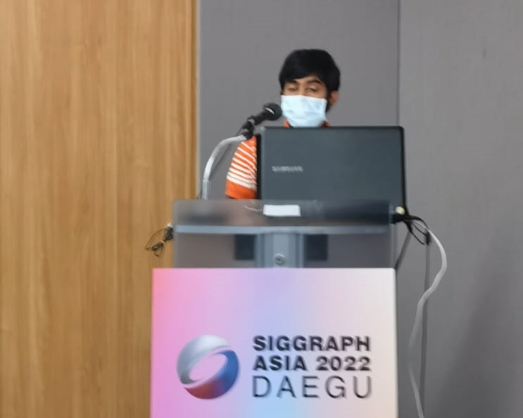 Nuwan Janaka talks at SIGGRAPH Asia 2022, “ACM Best of CHI”