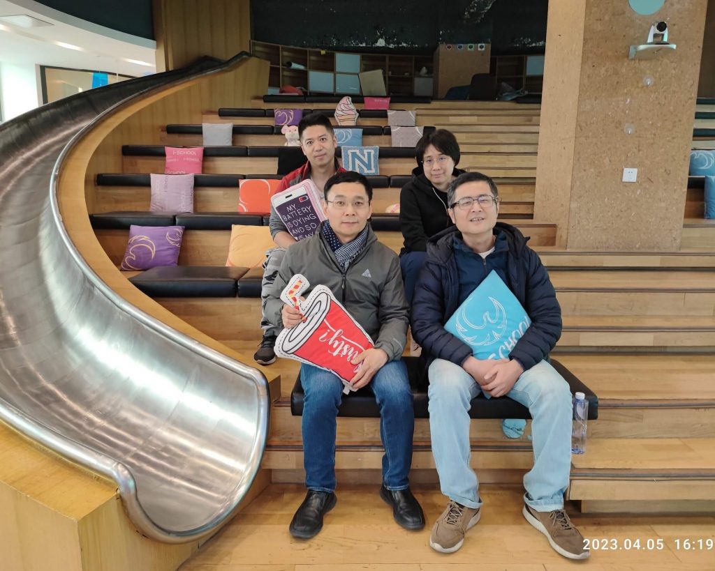 Dr. Zhao and Prof. Fu visited Dr. Liu Wei at Beijing Normal University
