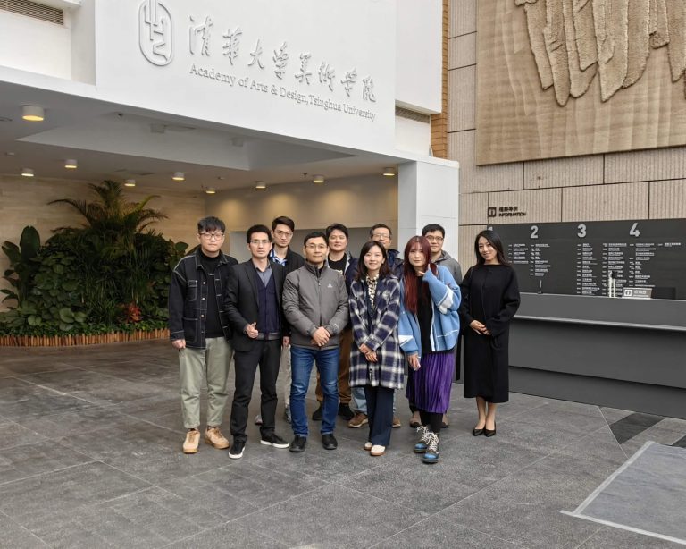 Read more about the article Dr. Zhao visited Prof. Fu at Department of Visual Communication Academy of Arts & Design,Tsinghua University